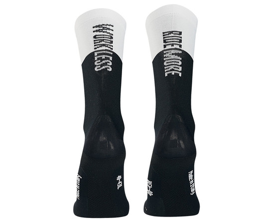 Socks Northwave Work Less Ride More black-white-L (44/47), Dydis: L (44/47)