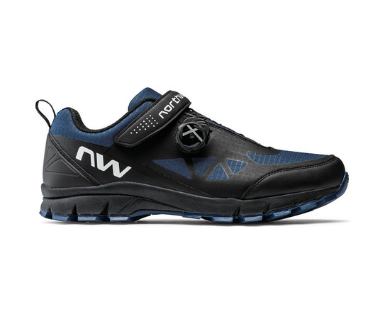 Cycling shoes Northwave Corsair MTB AM black-deep blue-46, Size: 46