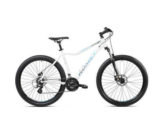 Bicycle Romet Jolene 7.1 27.5" 2023 white-sky blue-15" / S
