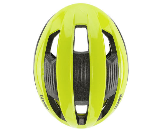 Helmet Uvex Rise cc neon yellow-black mat-52-56CM, Dydis: 52-56CM