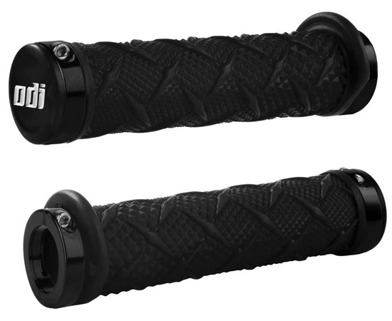 Grips ODI X-Treme MTB Lock-On 130mm Bonus Pack Black/Black