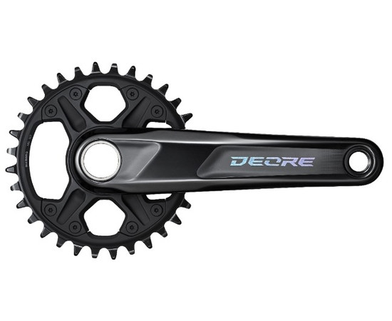 Front crankset Shimano DEORE FC-M6100-1 175mm 1x12-speed-32T, Size: 32T