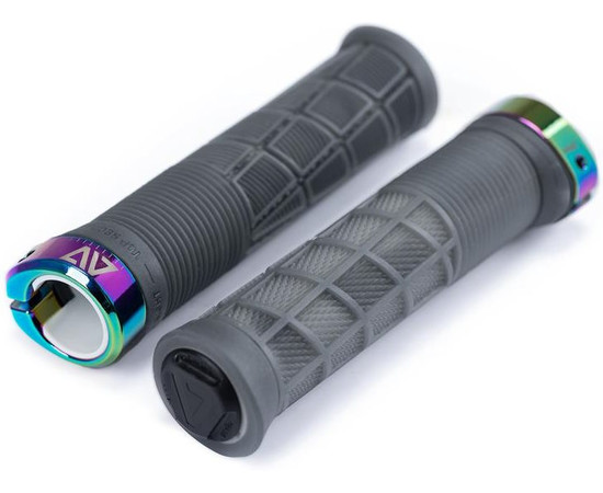 Grips ACID Disrupt Slim 30.5mm translucent black'n'oil slick