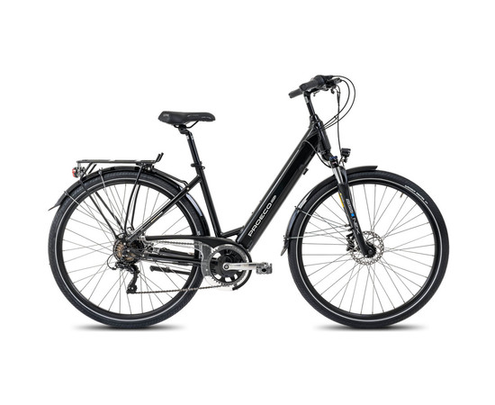 E-bike ProEco:ON Wave LTD 1.0 504Wh graphite-silver-17" / M, Izmērs: 19" / L