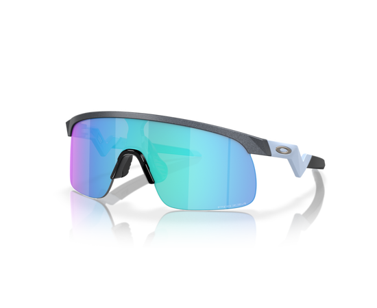 OAKLEY YOUTH FIT RESISTOR, Colors: Blue steel/Lens Prizm sapphire