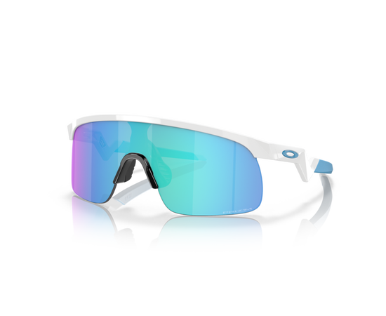 OAKLEY YOUTH FIT RESISTOR, Colors: Polished white/Lens Prizm sapphire