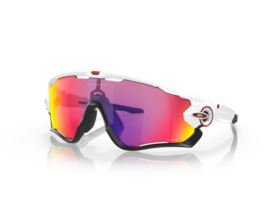 OAKLEY JAWBREAKER, Kolor: Polished white/Lens Prizm road