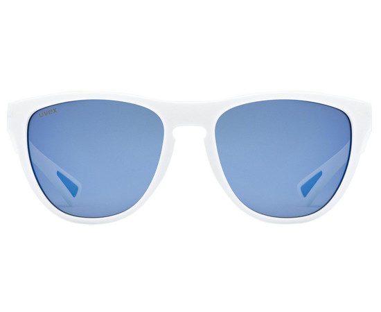 Glasses Uvex esntl spirit white matt / mirror blue