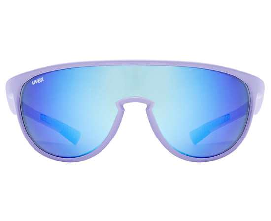 Glasses Uvex sportstyle 515 lavender matt / mirror blue