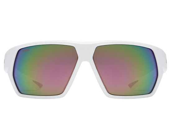 Glasses Uvex sportstyle 238 white matt / mirror pink