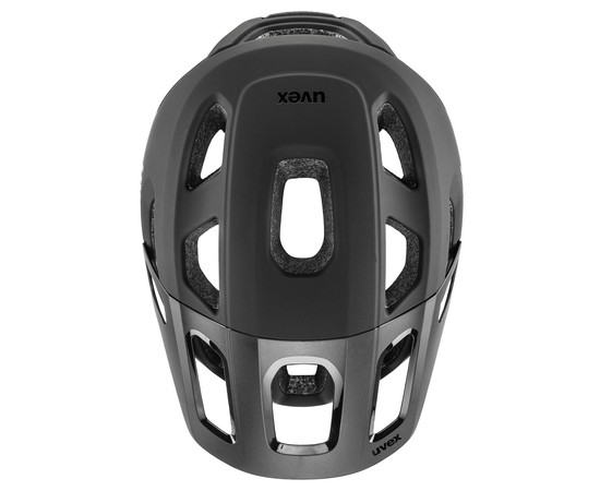 Helmet Uvex react black matt-56-59CM, Izmērs: 56-59CM