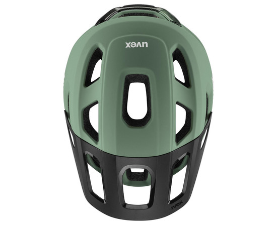 Helmet Uvex react MIPS moss green-black matt-56-59CM, Izmērs: 56-59CM