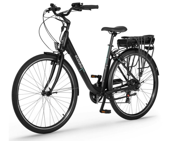 E-bike Ecobike Basic 28" 2023 black-8.7Ah, Size: 13Ah