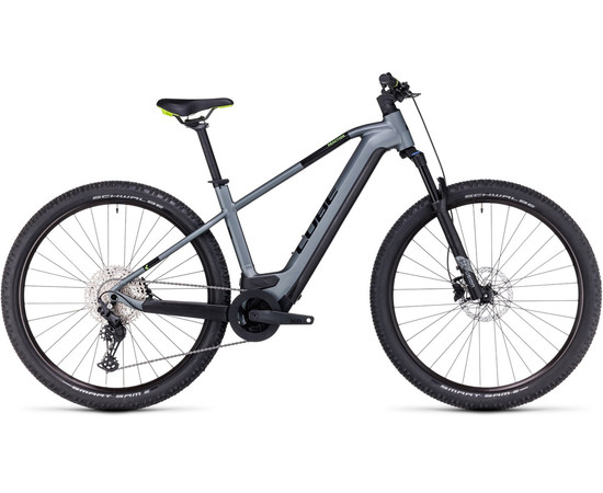E-bike Cube Reaction Hybrid Pro 750 29 flashgrey'n'green 2024-19" / L, Modeļa gads: 2024, Izmērs: 19" / L