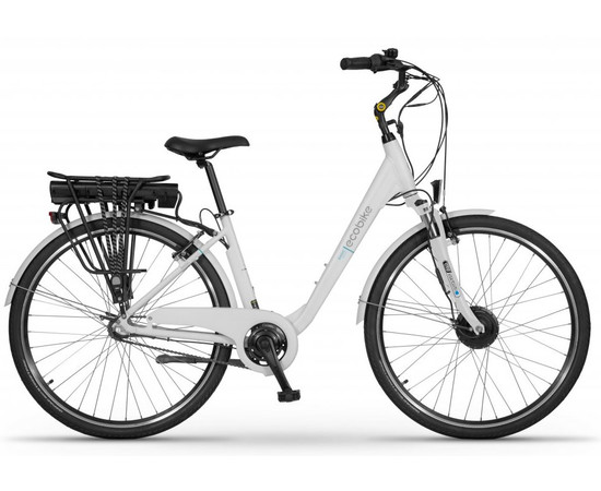 E-bike Ecobike Basic Nexus 28" 2023 white-8.7Ah, Size: 8.7Ah