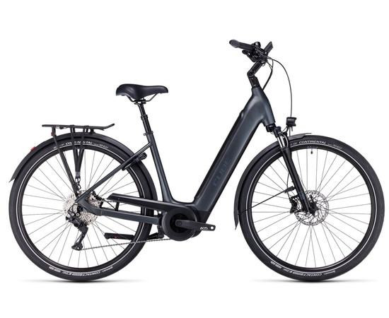 E-bike Cube Supreme Sport Hybrid Pro 625 Easy Entry grey'n'grey 2023-50 cm / S, Model year: 2023, Size: 50 cm / S