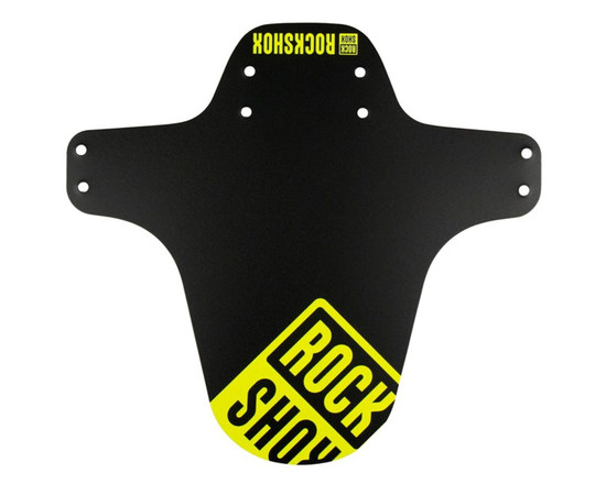 RockShox MTB Fender Black with Neon Yellow Print