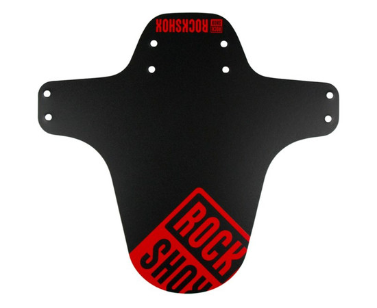 RockShox MTB Fender Black with Oxy Red Print