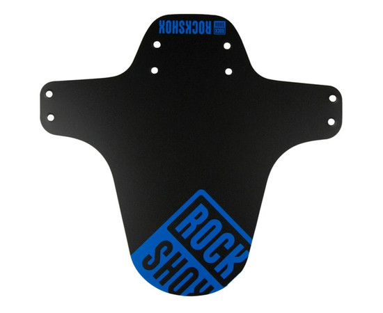 RockShox MTB Fender Black with Water Blue Print