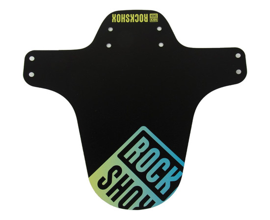 RockShox MTB Fender schwarz-gelb/blau farbverlaufend 