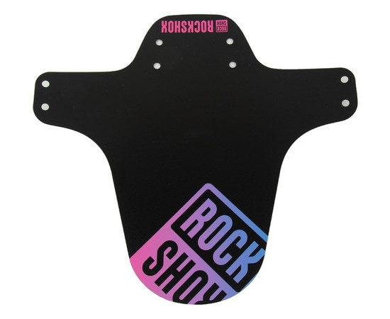 RockShox MTB Fender schwarz-pink/blau farbverlaufend