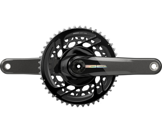 SRAM Kurbelgarnitur Force 2x AXS 167,5mm, 46-33T, Iridescent ohne Innenlager, DUB