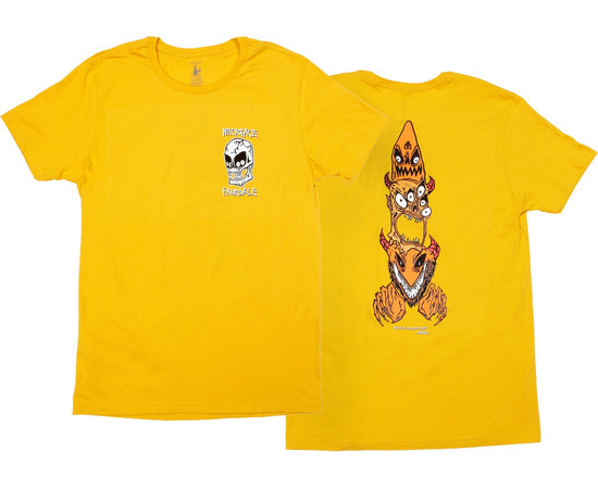 Fairdale/Neckface T-Shirt gelb, M 