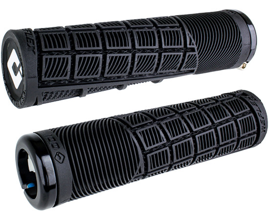 ODI Griffe Reflex XL v2.1 Lock-On schwarz, 135mm schwarze Klemmringe