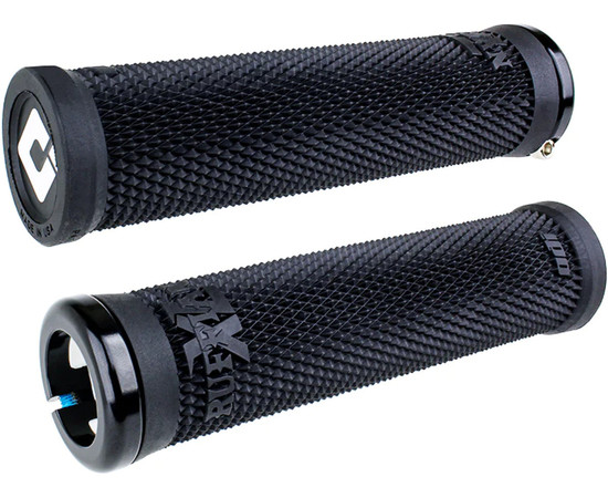ODI Griffe Ruffian XL V2.1 Lock-On schwarz, 135mm, schwarze Klemmringe