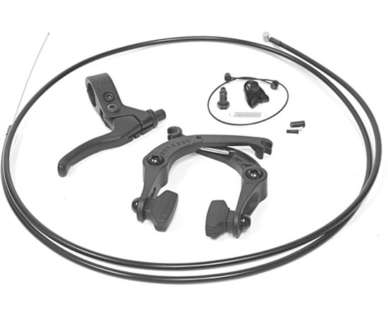 Odyssey Brake, "Springfied" Kit Brake, lever and Slic cable white