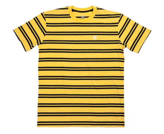 Odyssey T-Shirt Stitched Monogram gelb/schwarz, S 