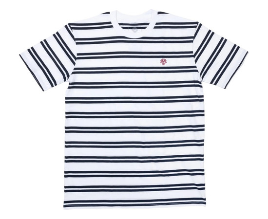 Odyssey T-Shirt Stitched Monogram navy/weiß mit rot, M 