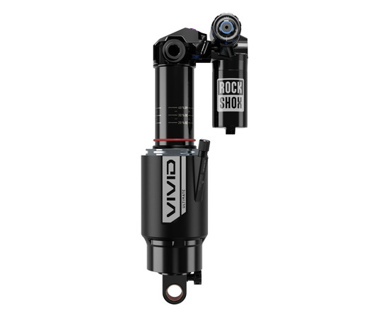 RockShox Vivid Ultimate RC2T 205x60 , 1 Token, Reb25/Comp34 Lockout 2, Adj HBO,Standard Trunnion