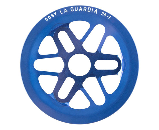 Sprocket, MDS2 LaGuardia 28T, 7075-T6 anodized blue