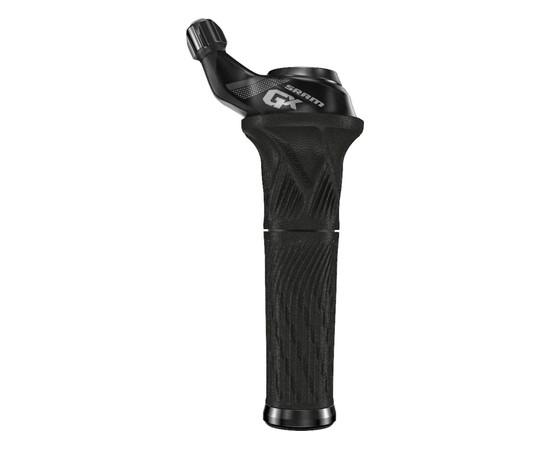 Shifter GX Grip Shift 2 Speed Index Front with Locking Grip Black