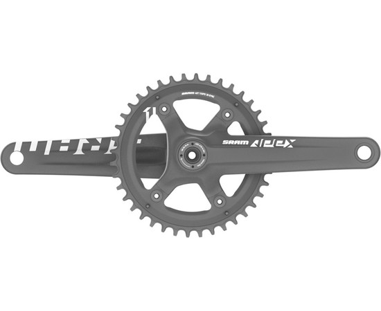 SRAM Crank Apex 1 GXP 172.5 Black w 42t X-SYNC Chainring (GXP Cups NOT Included)