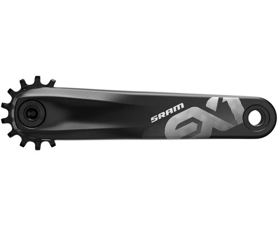 SRAM Crank EX1 ISIS 175 Black- Compatible with Bosch, Brose and Yamaha bb interf
