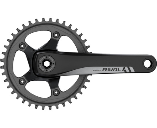 SRAM Crank Rival1 BB30 1725 42T X-SYNC (BB30 Bearings Not Included)