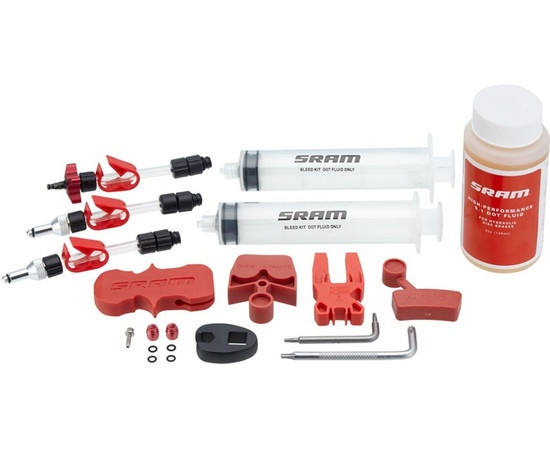 Standard Brake Bleed Kit (includes 2 syringes/fittings, bleed blocks, Torx tool,