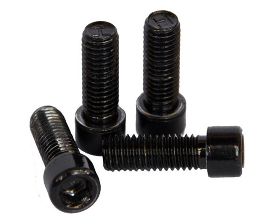 Odyssey stem screws V1 6 pieces black steel