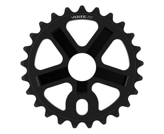 Verde Neutra chainring 25T, black Made in USA