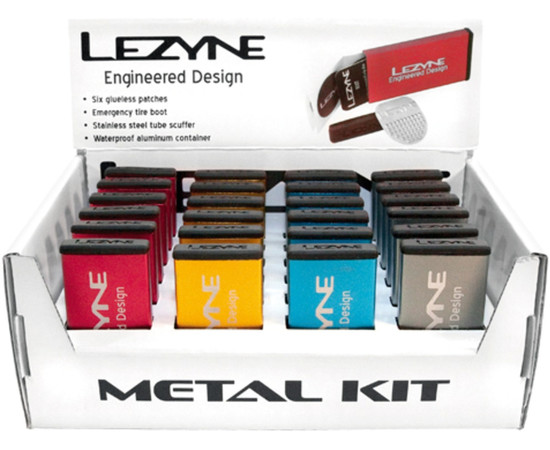 Lezyne Repair Kit Metal,Box, 24 pcs