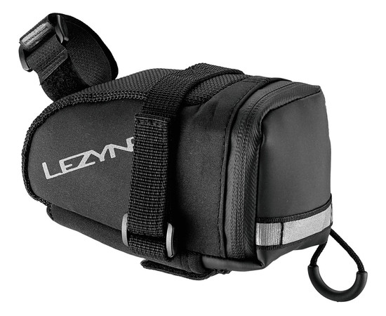 Lezyne Saddle Bag Caddy (M), black with CO2 Kit