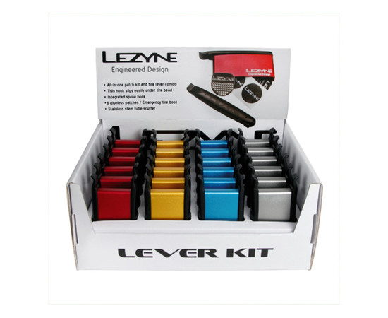 Lezyne Tire Lever Kit Box, 24pcs