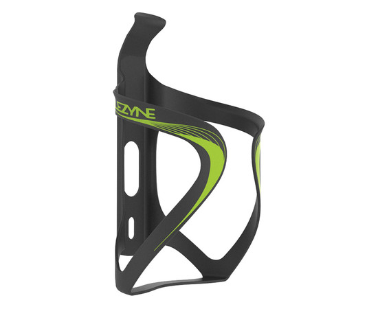 Lezyne Waterbottle Holder Carbon Team, black-green, Värv: Black-green