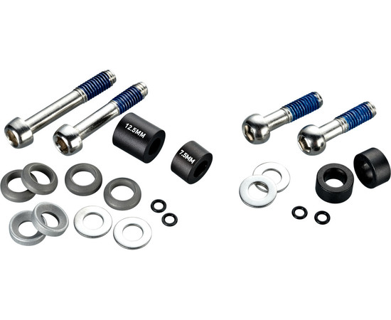 Post Spacer Set - 10 S (Front 170), Includes Stainless Caliper Mounting Bolts (C
