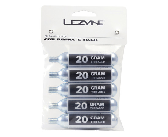 Lezyne Refill Pack with CO2 cartridges 20g, 5pcs