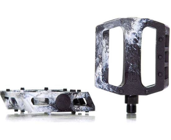 pedals, Demolition Trooper 9/16", black/white marble 4026465153545