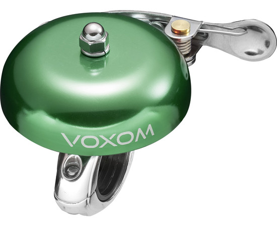 Voxom Bicycle Bell Kl4 green, 57mm, Colors: Green