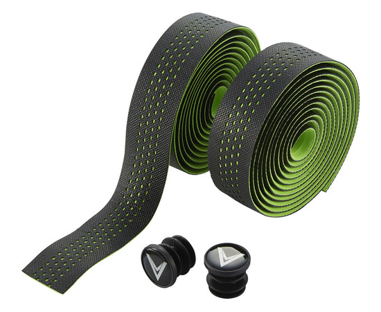 Voxom Handlebar Tape Gb8 neon green+reflective, 200x3cm
